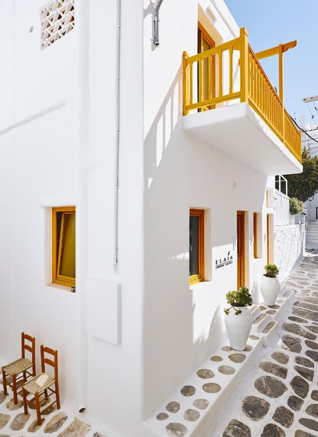 Elaia Luxury Suites Mykonos Mykonos Town Luaran gambar